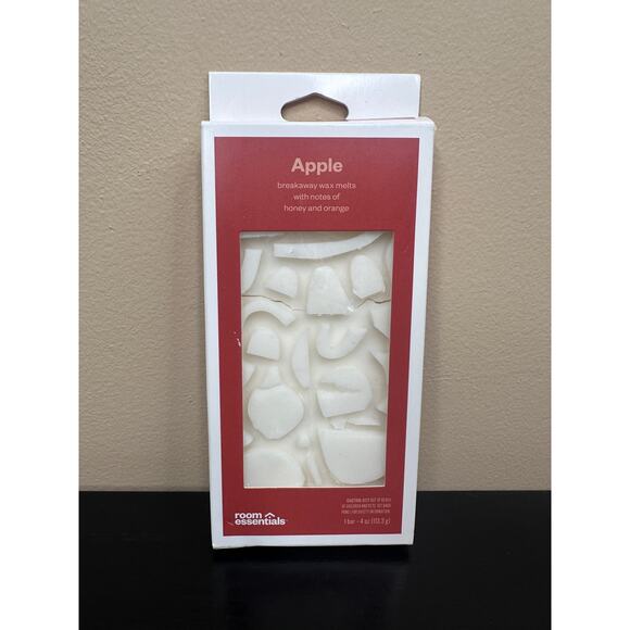 Room Essentials Apple Scented 4oz  Breakaway Wax Melt Bar New - Picture 1 of 6